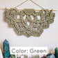 Large half mandala macramé wall hangings. Ready to ship.