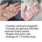Macrame moon and crystal DIY KIT. Beginner tutorial and materials.