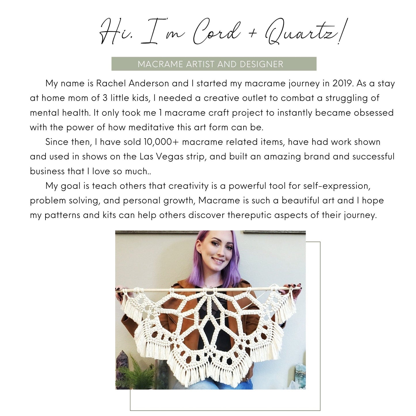 Macrame feather PDF pattern + Video tutorial. Beginner friendly macrame pattern