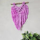 12x18 Macrame Feathered wall hanging. 3 styles to choose from. Ready to ship.