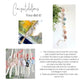 How to macrame wrap crystal charms and keychains PDF pattern.