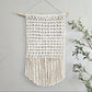 Extra large macrame wall hanging. Ready to ship.