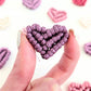 Macrame heart magnet pdf pattern.