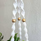 Macrame plant hangers.  Ready to ship.