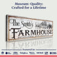 Vintage Rust Farmhouse Sign II