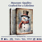 Vintage Snowman Christmas Wall Art - view 4