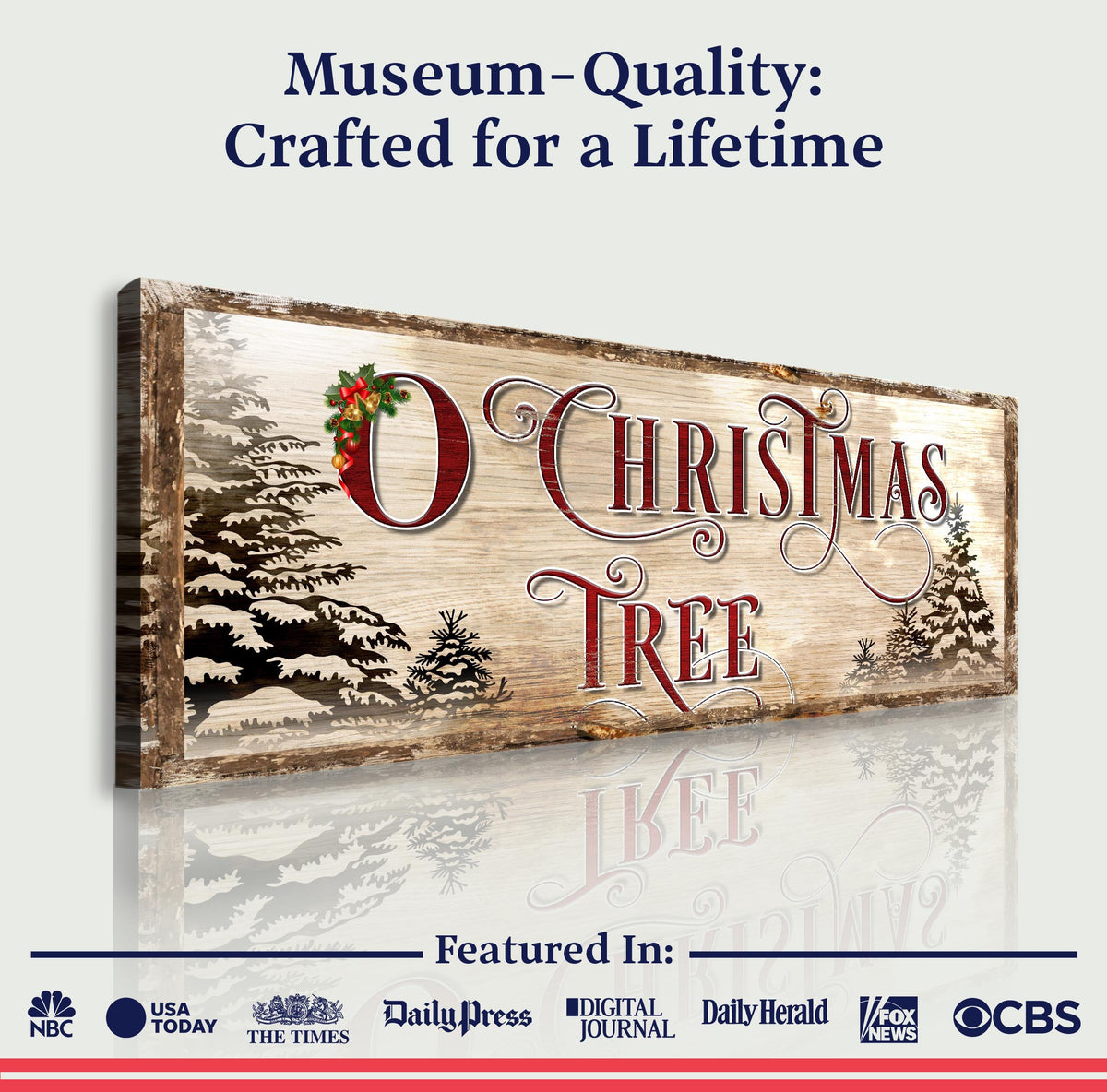 O Christmas Tree Sign - view 4
