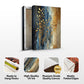 Modern Gold Leaves Wall Art