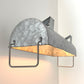 Industrial Galvanized Farmhouse Vanity Light