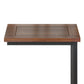Skyler Wide C Side Table - Dark