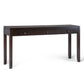 Cosmopolitan 60 Inch Wide Solid Wood Console Sofa Table