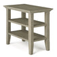 Acadian Solid Wood Narrow Side Table