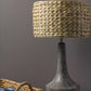 Kabankalan Seagrass Resin Table Lamp