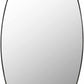 Kopparberg Black Gold Frame Round Mirror