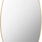 Kopparberg Gold Frame Round Mirror