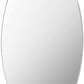 Kopparberg Metallic Silver Gold Frame Round Mirror