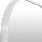 Kopparberg Metallic Silver Gold Frame Round Mirror