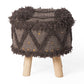 Roja Handcrafted Wool & Cotton Stool