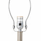 Khoi Brass Glass Table Lamp