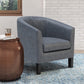 Austin 30 Inch Wide Tub Chair in Stone