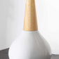 Baugo White Ceramic Table Lamp