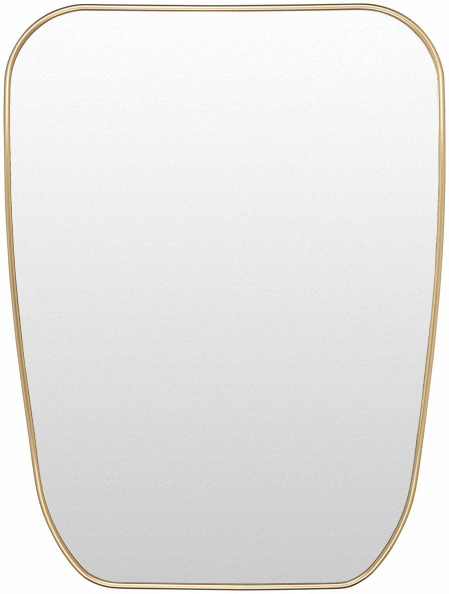 Orbassano Gold Frame Round Mirror - Clearance