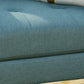 Mid Century Fabric Channel Stitch Club Chair
