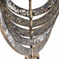 Linntown Antique Gold Circular Metal Sculpture - Clearance