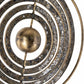 Linntown Antique Gold Circular Metal Sculpture - Clearance