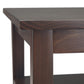 Warm Shaker Solid Wood Transitional Narrow Side Table
