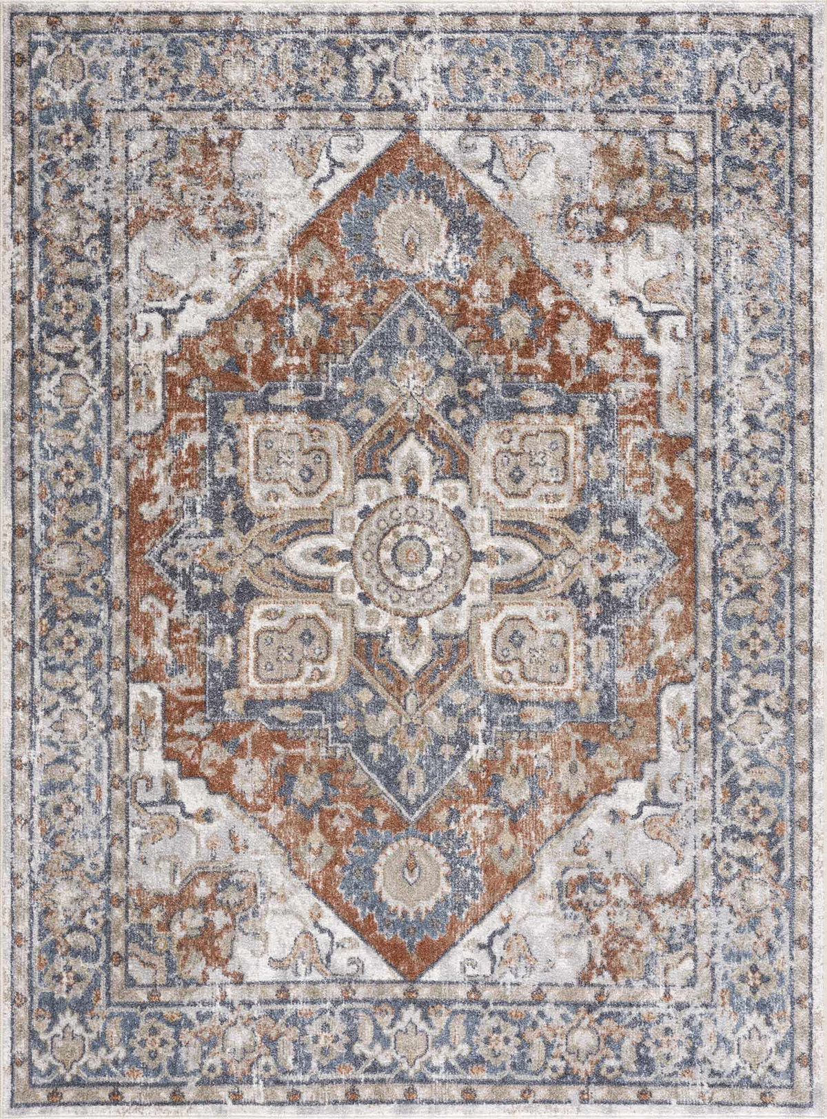 Erna Washable Area Rug - Clearance