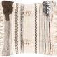 Lenorah Pink&White Textured Throw Pillow - Clearance