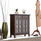 Acadian Entryway Storage Cabinet - Brunette