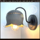 Lotus Farmhouse Wall Sconce Light