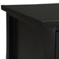 Warm Shaker Solid Wood 24 Inch Wide Transitional Nightstand in Hickory