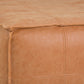 Brody - Large Square Coffee Table Pouf - Distressed