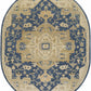 Broomfield 1145 Hand Tufted Blue Wool Rug