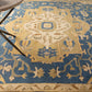 Broomfield 1145 Hand Tufted Blue Wool Rug