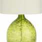 Westview Lime Green Glass Table Lamp - Clearance