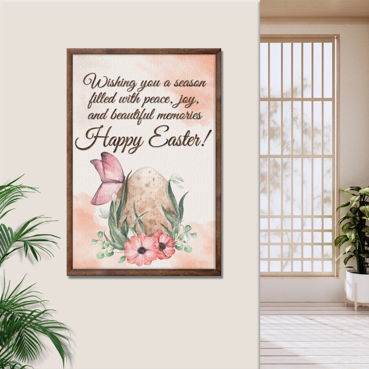 Easter Wishes Sign - view 2