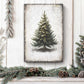 Vintage Pine Tree Christmas Wall Art - view 3