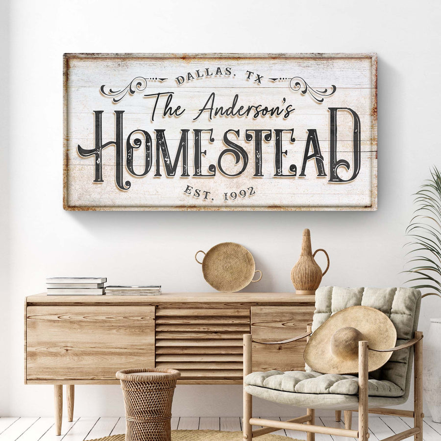Homestead Sign VII