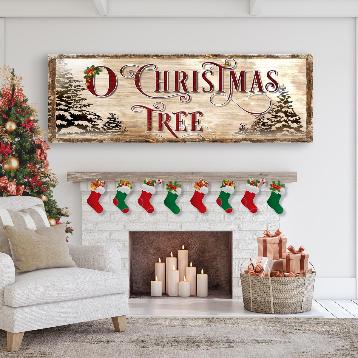 O Christmas Tree Sign - view 2