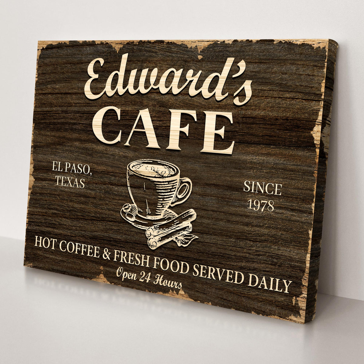 Cafe Sign III