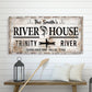 Personalized River House Sign II