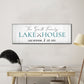 Classic Family Lake House Sign