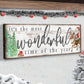 It's The Most Wonderful Time Of The Year Christmas Sign II - view 3