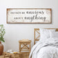 Do Not Be Anxious About Anything Faith Sign