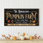 Personalized Pumpkin Farm Halloween Sign - view 2
