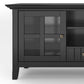 Acadian 60 Inch Wide Solid Wood TV Stand